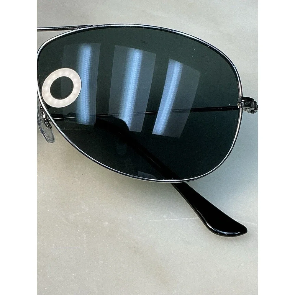 Ray-Ban RB 3362 Cockpit Sunglasses Gunmetal Frame w/ NEW Fuse G-15 Lenses& Case7